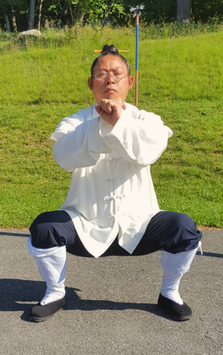 Qi Gong de la grande Ourse, Ma�tre Liu Yuan Tong, Moine tao�ste, abb�e de  Weibaoshan, Yunnan, Chine